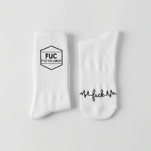 FUC socks heartbeat design